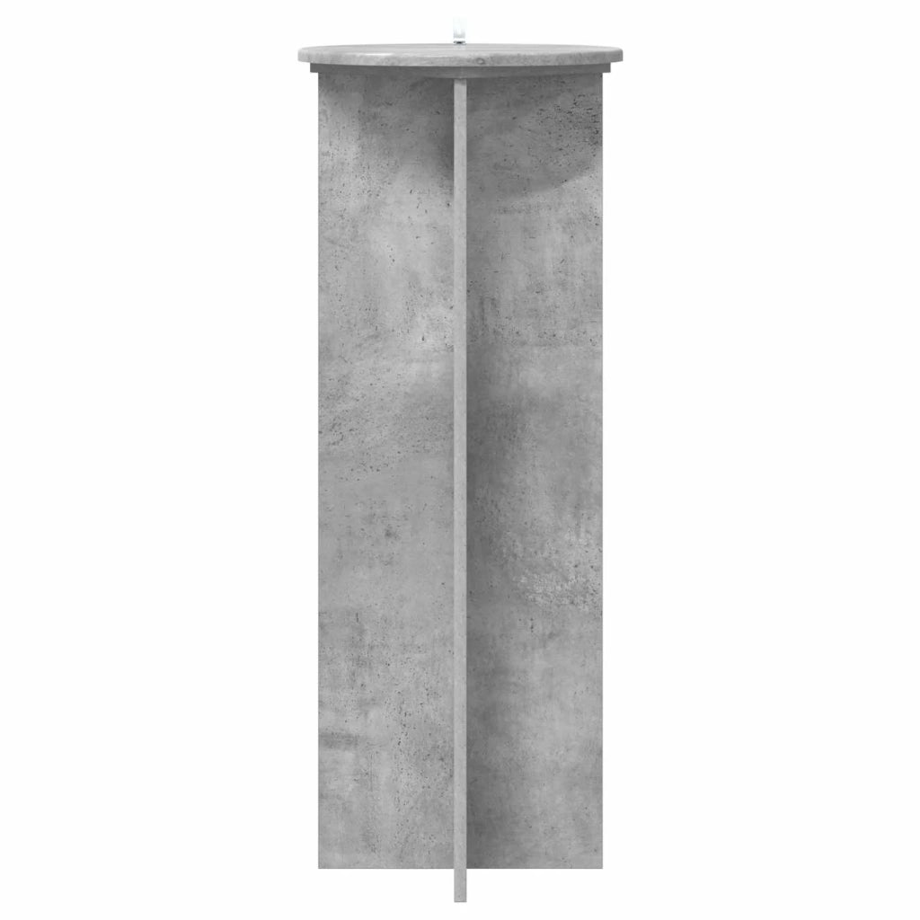 Supporto per piante 2 pcs Grigio Cemento Ø40 x 100 cm 899693