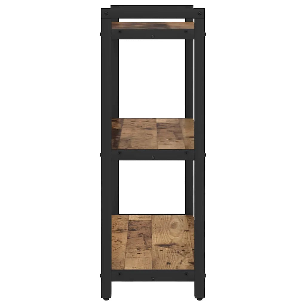 vidaXL Libreria Legno vecchio 60 x 30 x 83 cm Legno multistrato