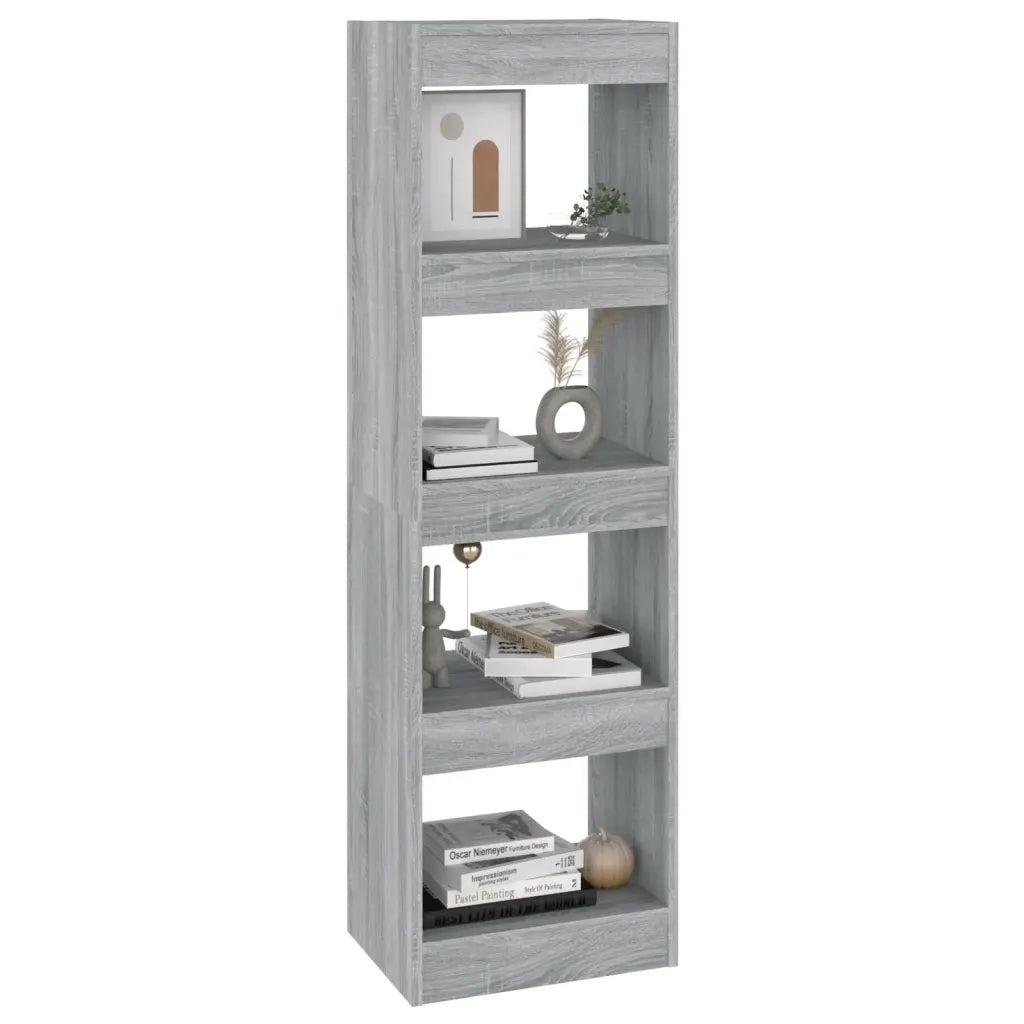 Libreria/Divisorio Grigio Sonoma 40x30x135 cm cod mxl 19937