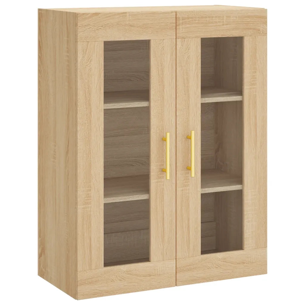 Credenza Rovere Sonoma 69,5x34x180 cm in Legno Multistrato 3198524