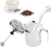 Melcoffia manuale 800 ml per caffè e cappuccino