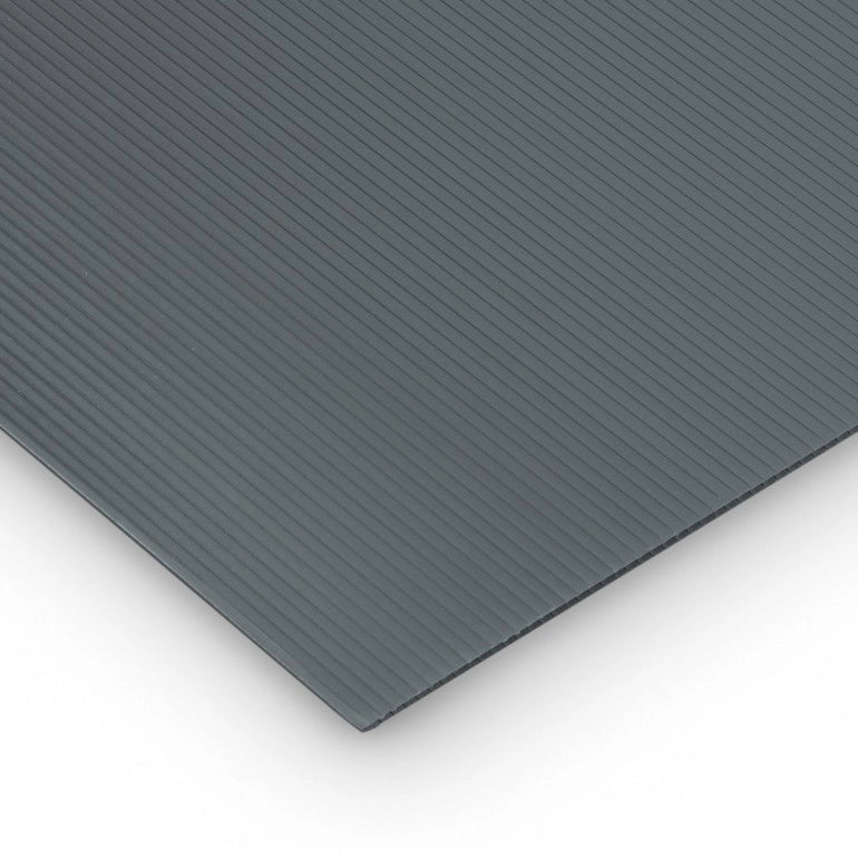 Polipropilene alveolare-polionda, colore Grigio, 50 x 50 cm