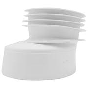PROLUNGA WC IN PVC ECCENTRICA- Diam. 90-100- GOPLA- pezzi 1