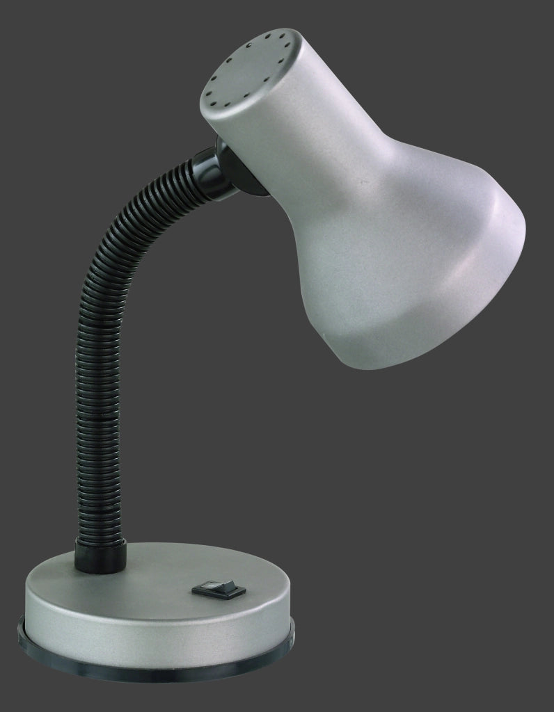 Lampada Tavolo Scrivania Alluminio Moderna Regolabile 30 cm Pronto GD Trio