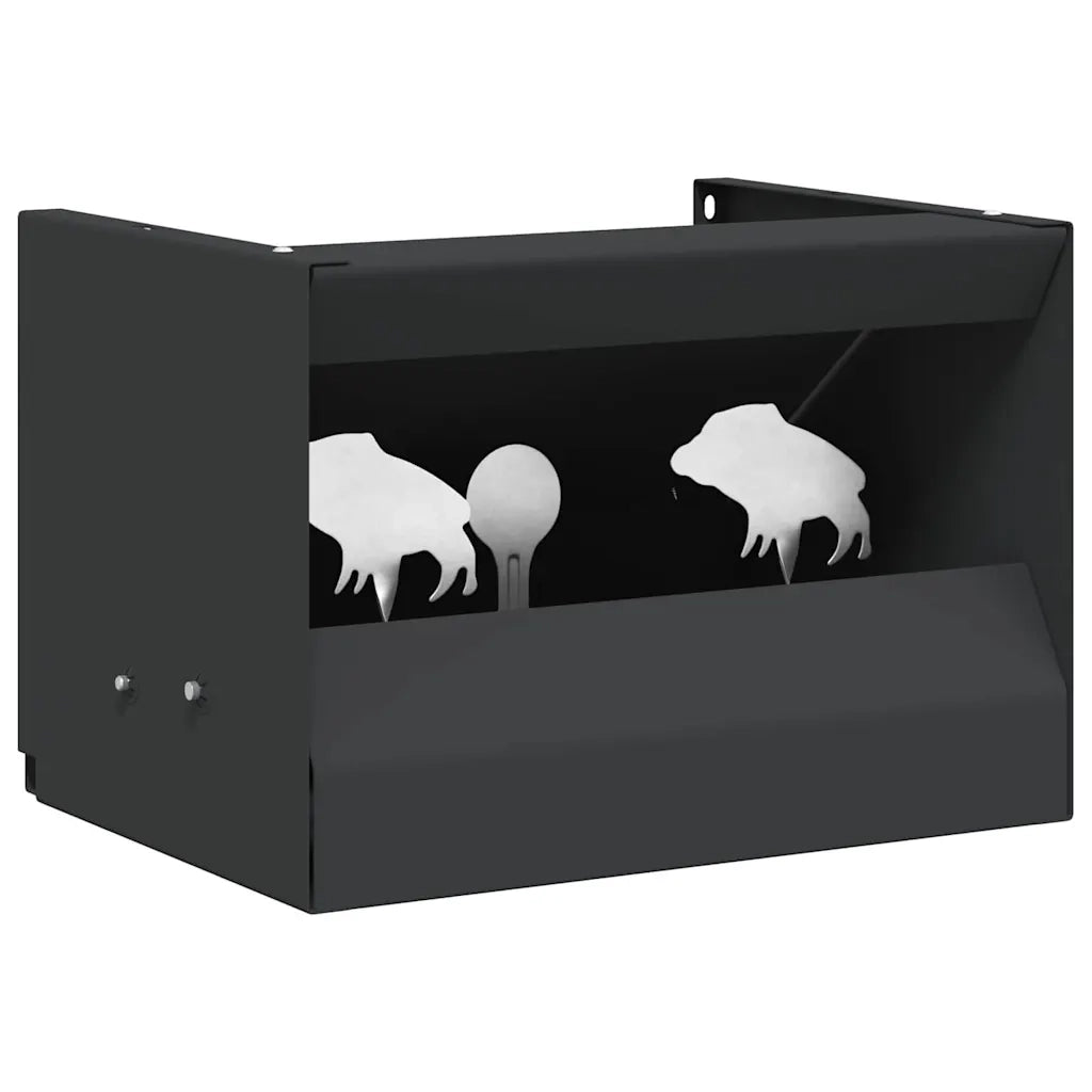 Scatola per trappole per proiettili Nero 29 x 22 x 20 cm CFW9567608