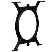 Gambe per Tavolo da Pranzo 2 pz a Forma di O in Ghisa 245426