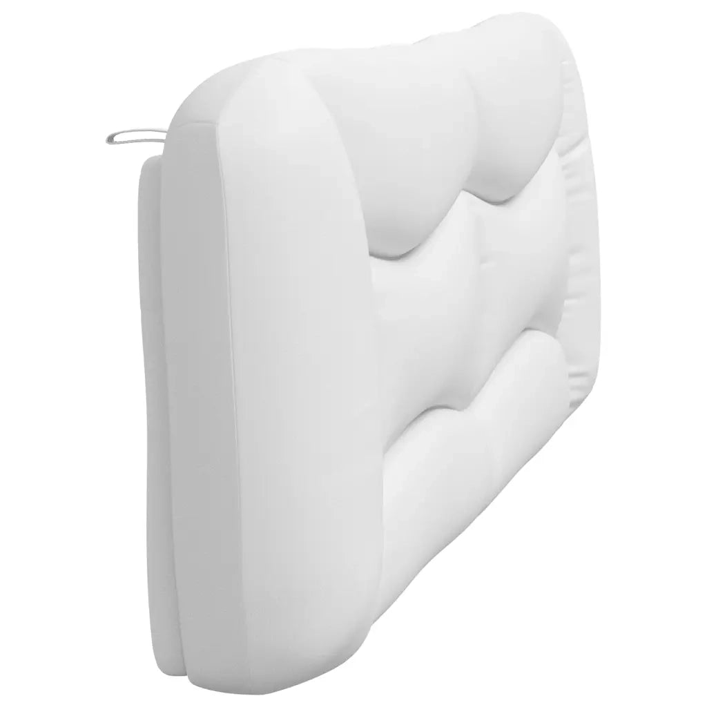 Cuscino Testiera-Cuscino per Testiera Hvar Bianco 200 cm in Similpelle