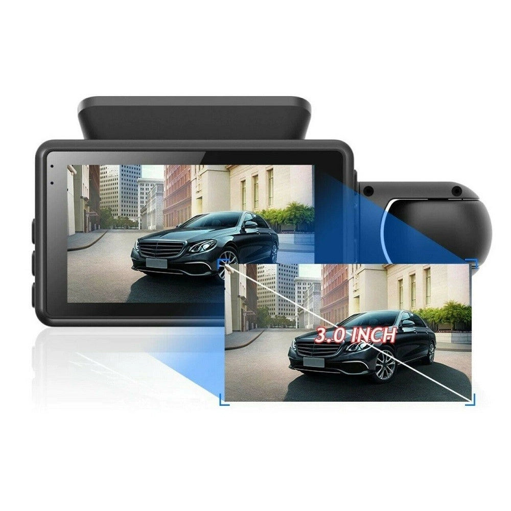 Trade Shop - Telecamera Videoregistratore Dvr Auto Full Hd 1080p Display 3" 170° G-sensor Q-ca68 -