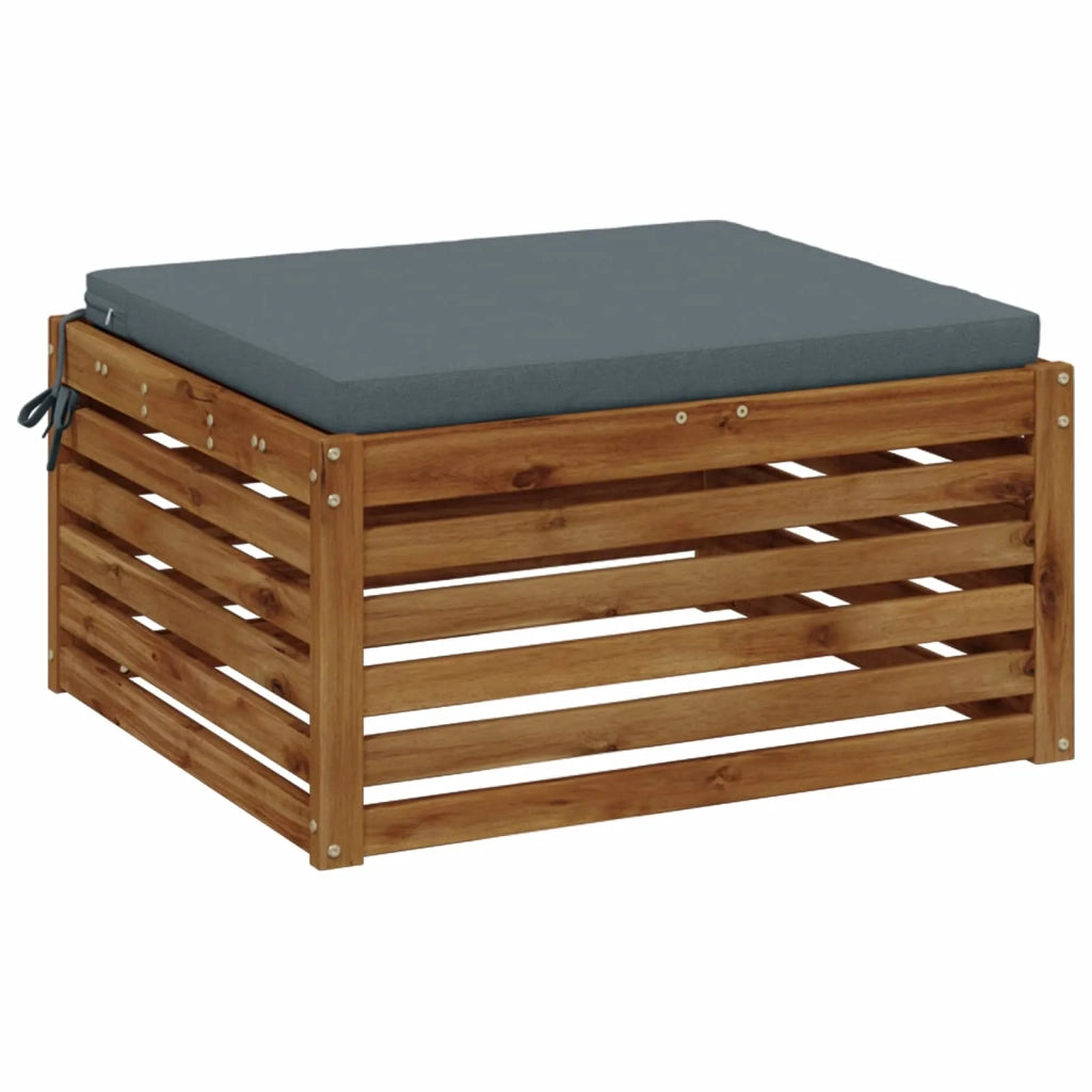Cuscino per Sedia in Unico Pezzo SOEST 100% Poliestere Blu 944827
