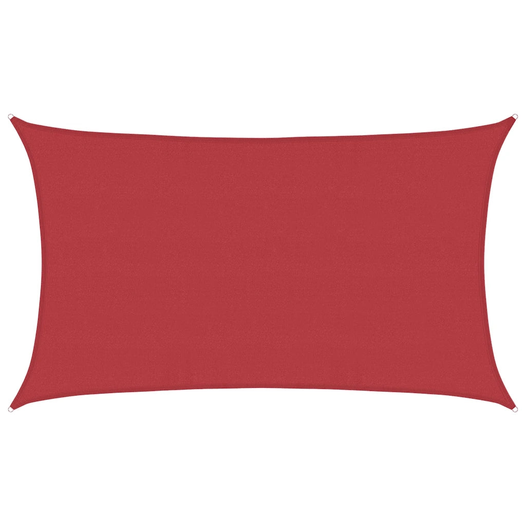 Vela Parasole 160 g/m² Rossa 5x8 m in HDPE 311633