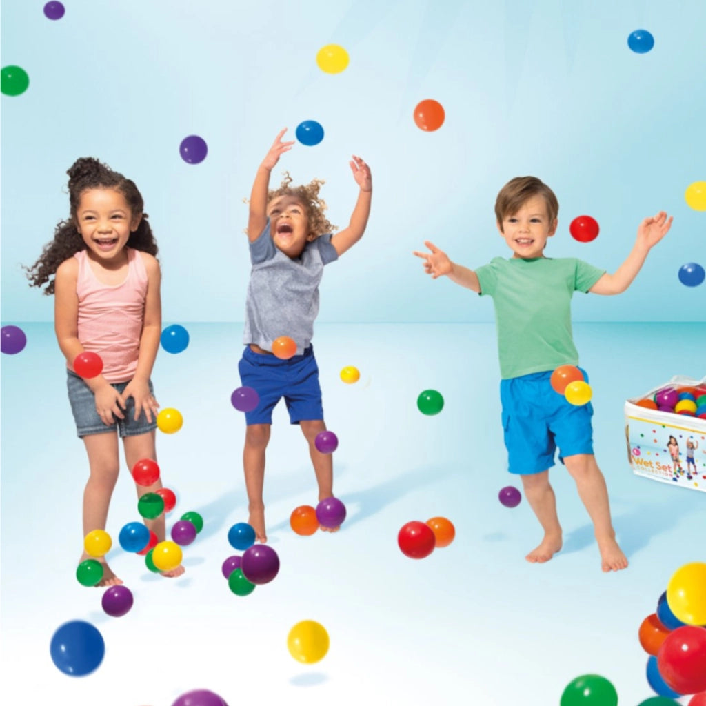 Intex SET 100 PALLINE COLORATE FUN BALLZ 6,5CM