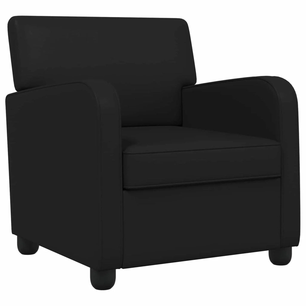 Poltrona Nero Lucido Similpelle 42043435