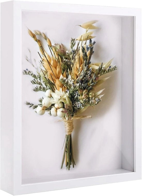 Supporto per foto 3D - profondo per foto - 1 pezzo - bianco - 25 x 20 cm