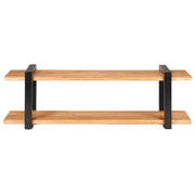 Mobile TV | Armadietto TV | Mobile Porta TV 130x40x40 cm in Legno Massello di Acacia