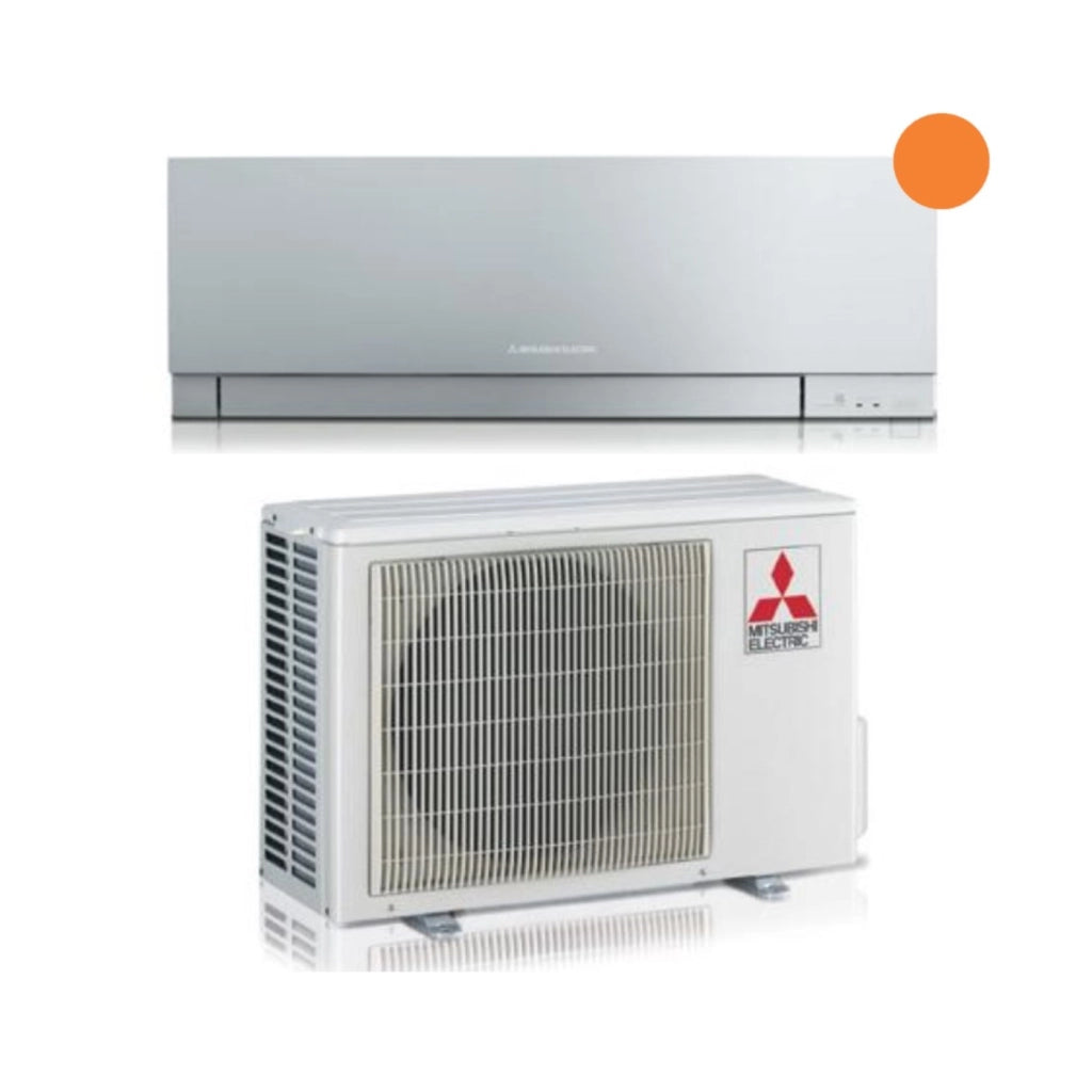 Condizionatore Mitsubishi Electric Kirigamine Zen Silver 12000 Btu MSZ-EF35VGKS R-32 Wi-Fi Integrato