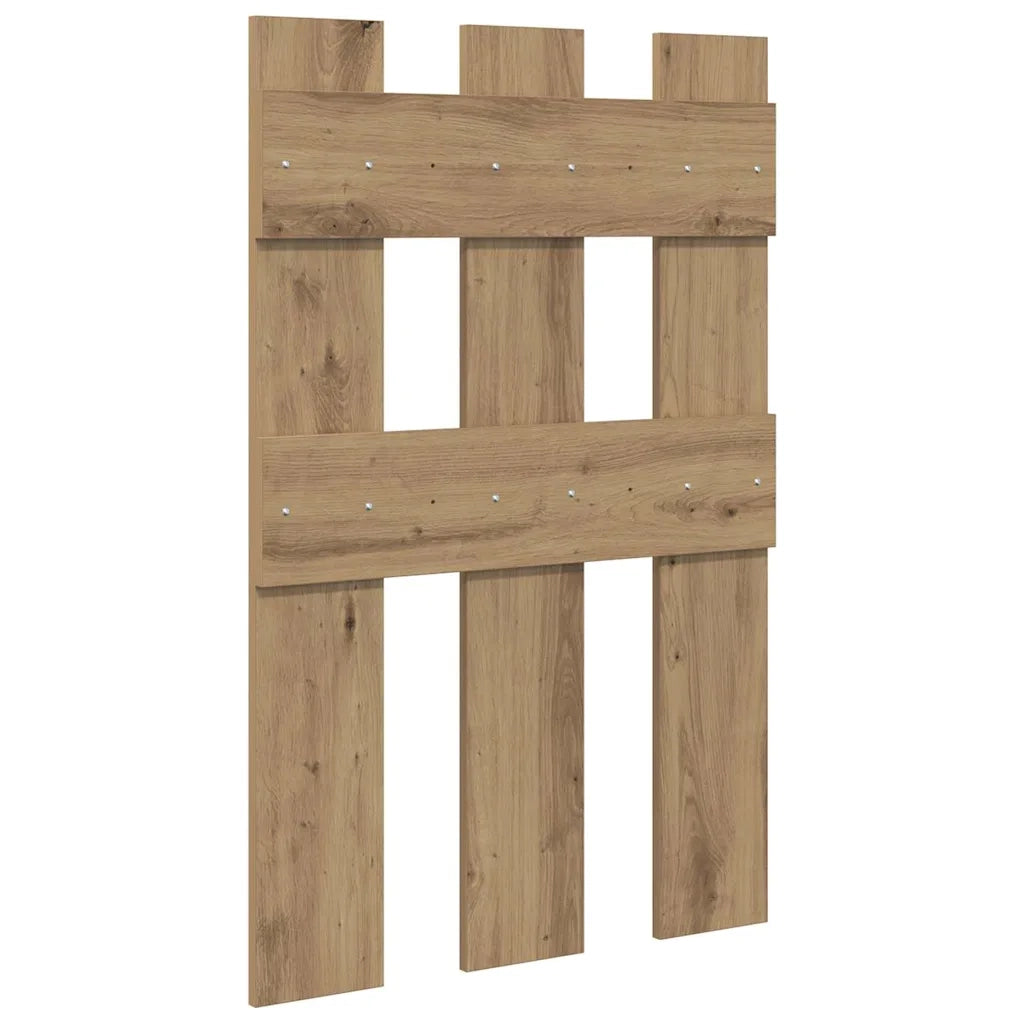 Appendiabiti a muro A parete Rovere artigianale 65 x 3 x 100 cm 874506