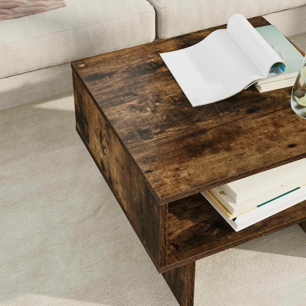 Tavolino da salotto Rovere fumé 48 x 46 x 35 cm 8000232