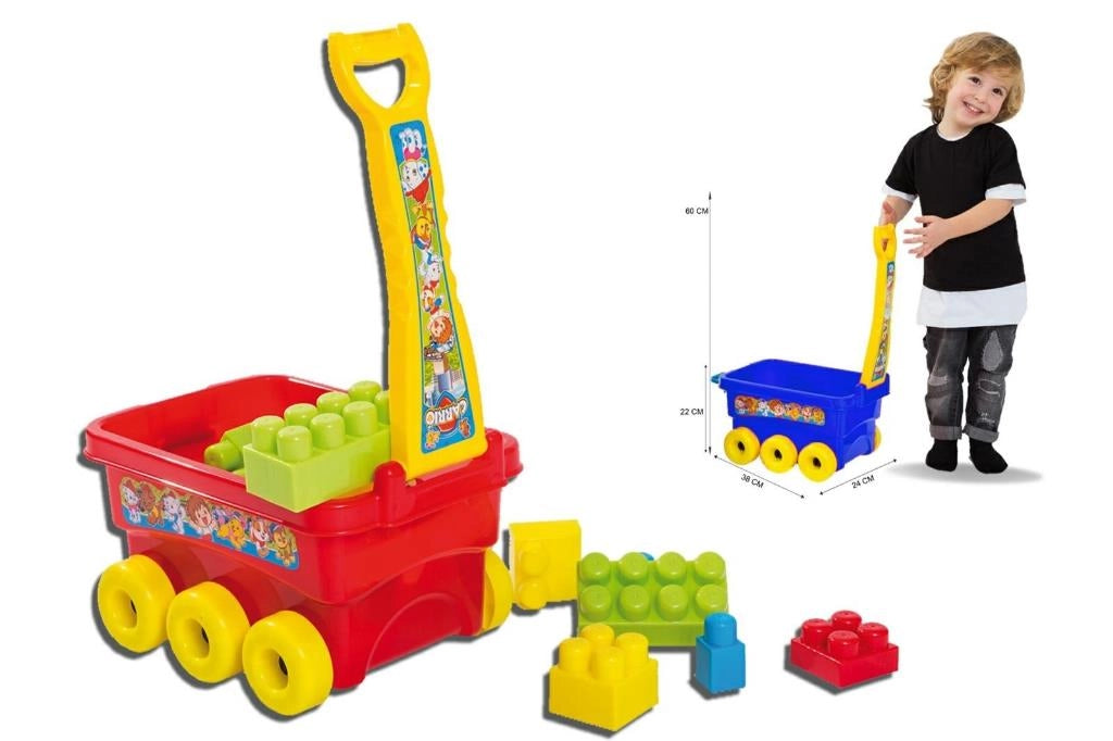Giochi per Bambini Costruzioni Carrettino Sprint 2 Colori a p giochi