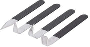 Impastatrice per inizianti - Set di 4 pezzi - Attrezzatura in acciaio inossidabile - Accessori per impasto - Kit per modellatori di plastilina - Maniglia comoda con guanto in gomma