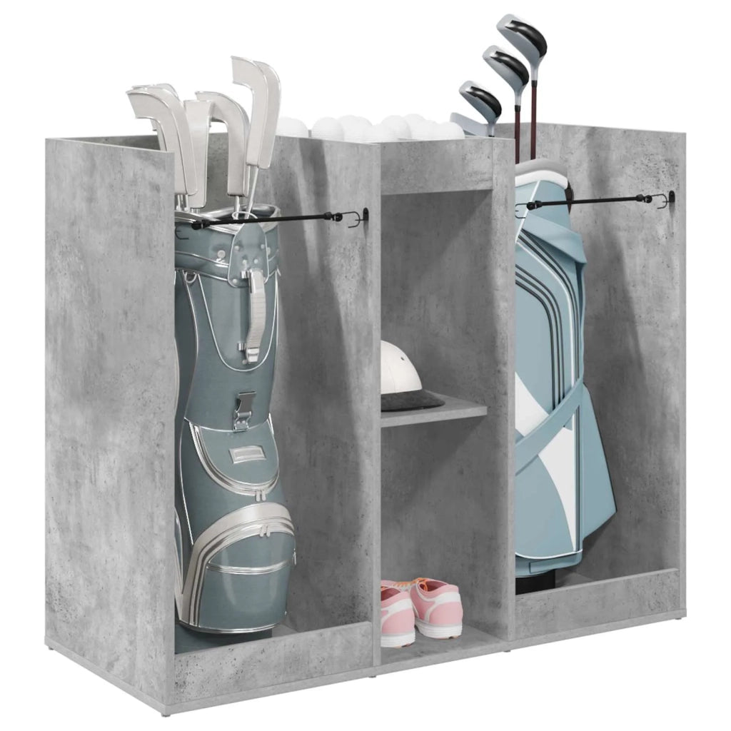 Armadio per Golf Tinta unita Grigio cemento 102 x 45 x 85,5 cm