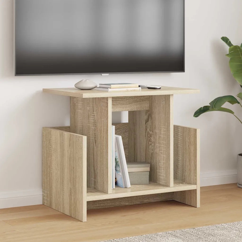Supporto TV 2 pz-Credenza per TV-Mobile TV Rovere Sonoma 50 x 35 x 45 cm