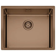 Apell lavello sottotop vasca singola, MEM54GP, 540x440 mm, finitura oro PDV