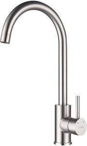 Cranio cucina con alto getto - 360° girevole - privo di piombo - acciaio inossidabile