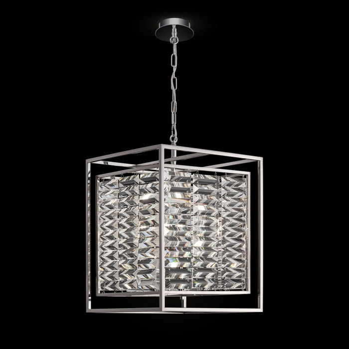 Lampada pendente Neoclassic in Metallo Tening Cromo