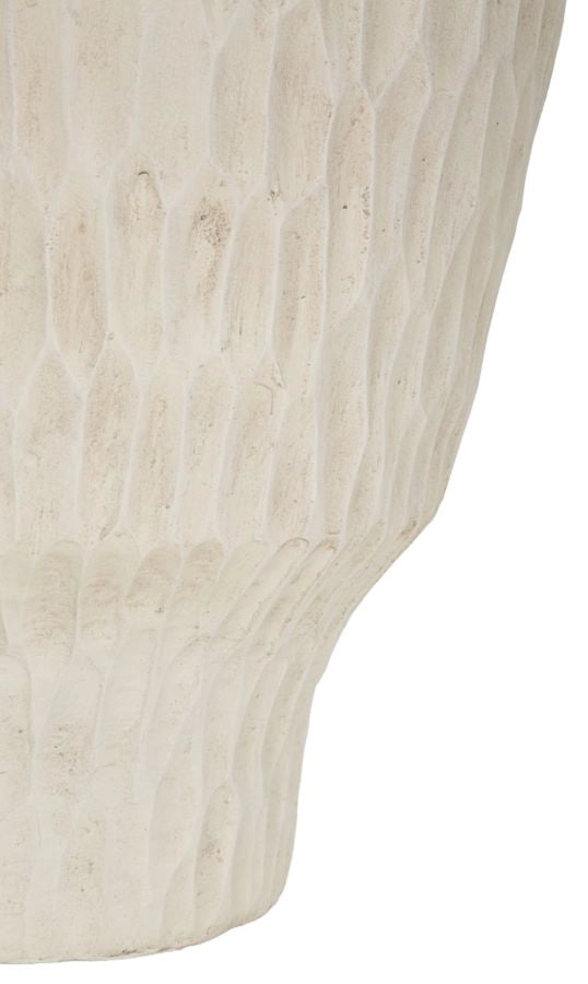 Vaso Shade Ø29,5x57 cm in Mgo Crema
