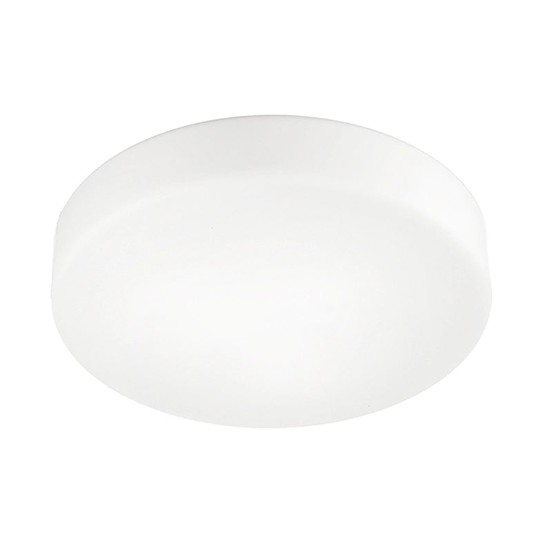 Binnie Applique Plafoniera Tonda Vetro Satinato E27 IP20 50cm - Rossini Group - Lampada di grandi dimensioni per interni