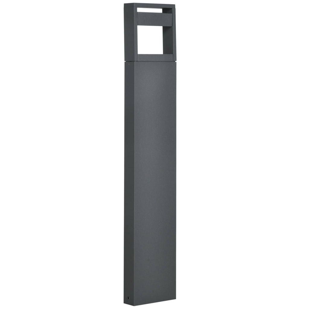 Lampada da giardino LED 8 W IP65 grigio scuro