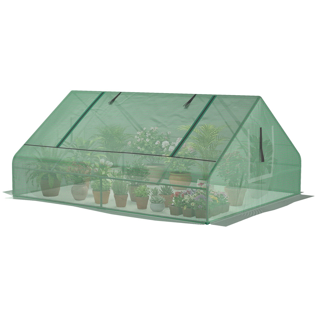 Serra da giardino ¨C zephmum ¨C verde 180x140x80 cm