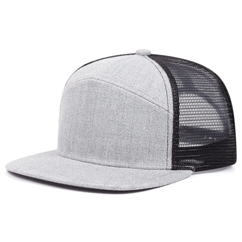 Cappellino da baseball regolabile, ideale per sport all'aria aperta, colore grigio.