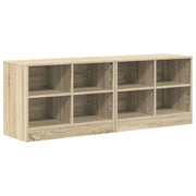 Armadietto per letto 2 pz Rovere Sonoma 66 x 33 x 48 cm CFW2324465