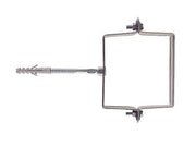 COLLARI PER PLUVIALI QUADRI SCP-V- - SCP-V mm.100x100  tassello ø mm.10 - 10 pezzi FISCHER
