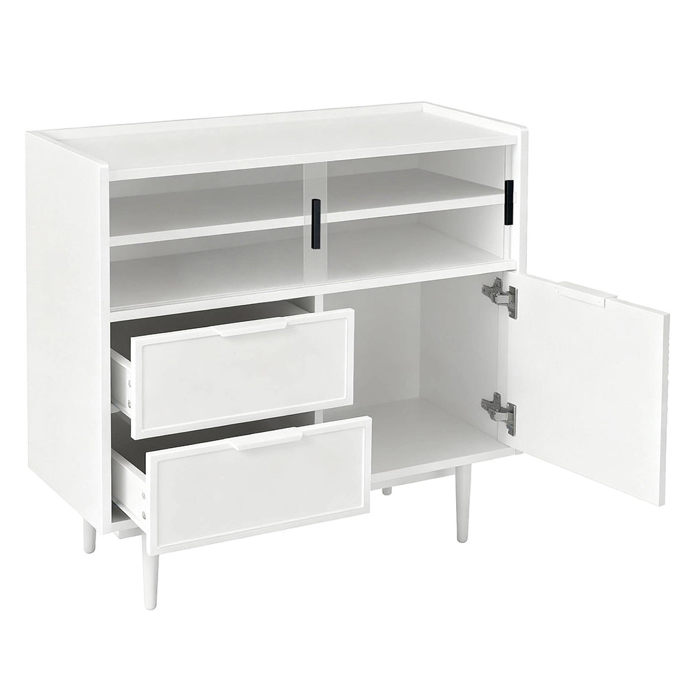 Armoire de bagno con illuminazione - Xylo - 80 cm