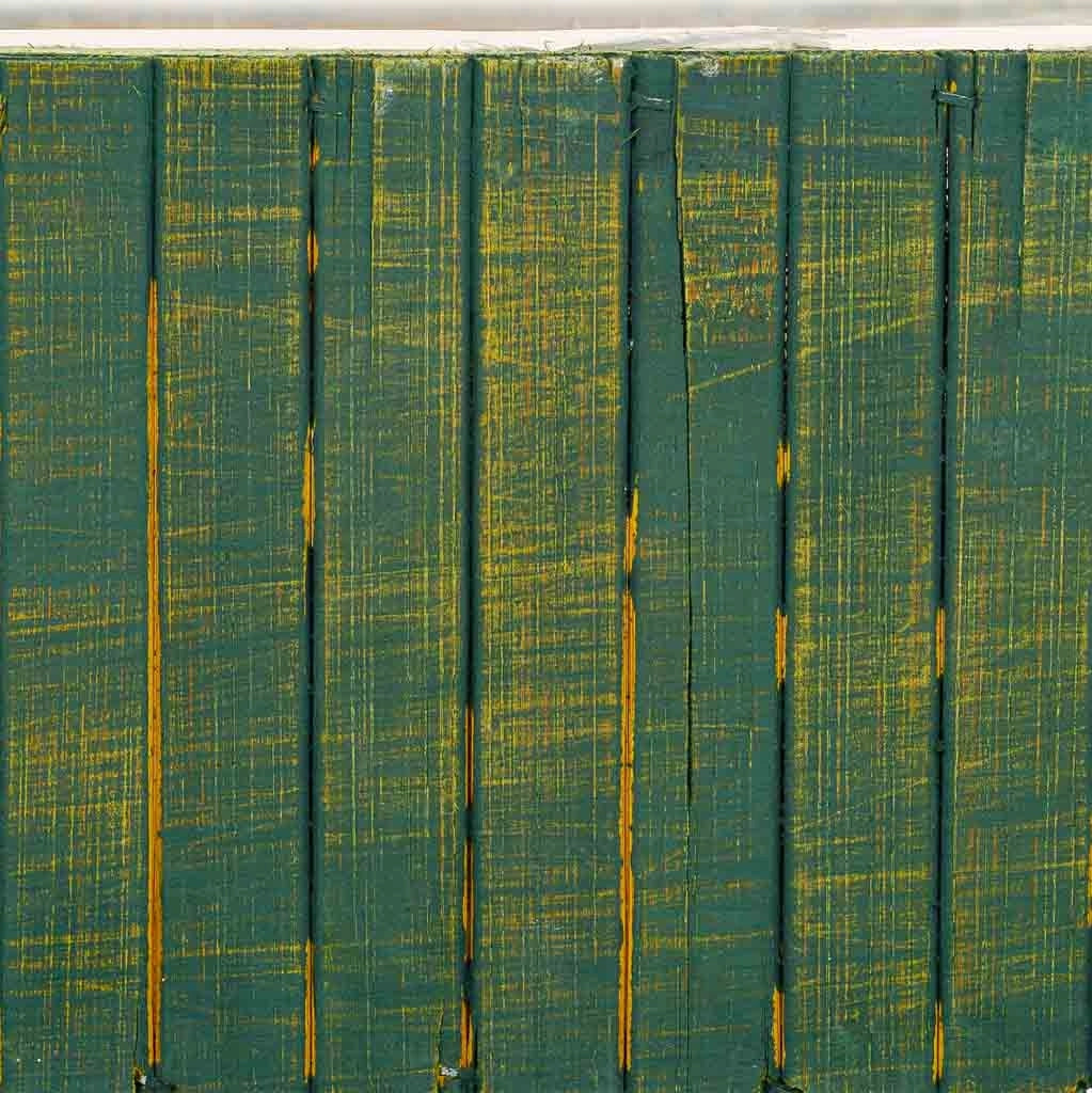 Cesto rettangolare in legno verde 35,5x14,5x11h