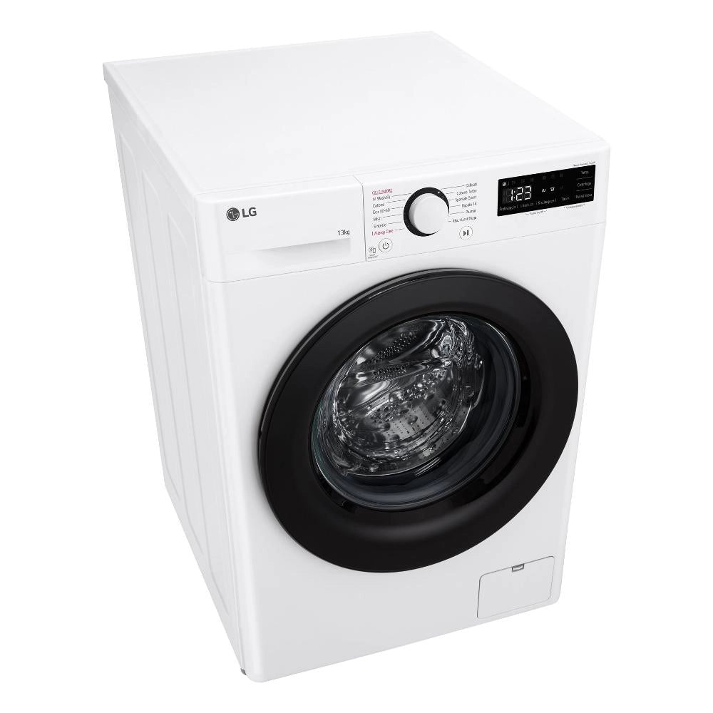 Lavatrice A Carcio Frontale Lg 13 Kg Serie R3 F4R3013NSWB AI DD Classe A -20% 1400 Giri (A85xL60xP61,5) Lavaggio A Vapore Allergy Care Inverter Direct Drive