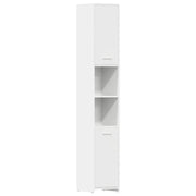 Mobile da Bagno | Armadio da bagno Bianco 30x30x183,5 cm in Legno tecnico
