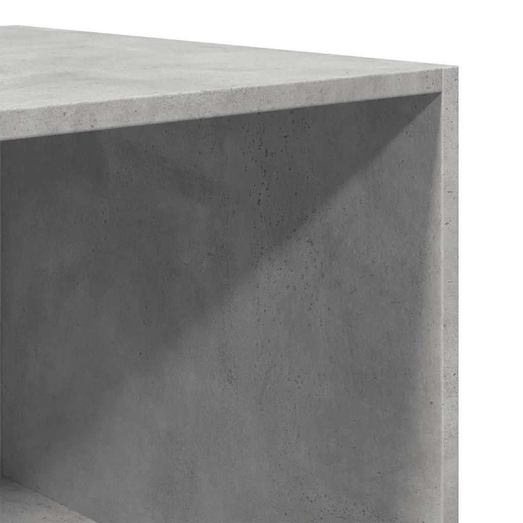 Armadio Grigio Cemento 100x50x200 cm in Legno tecnico 3307732