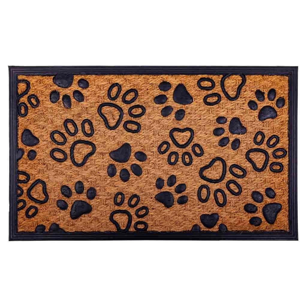 Doormat in gomma e fibra naturale 45x75