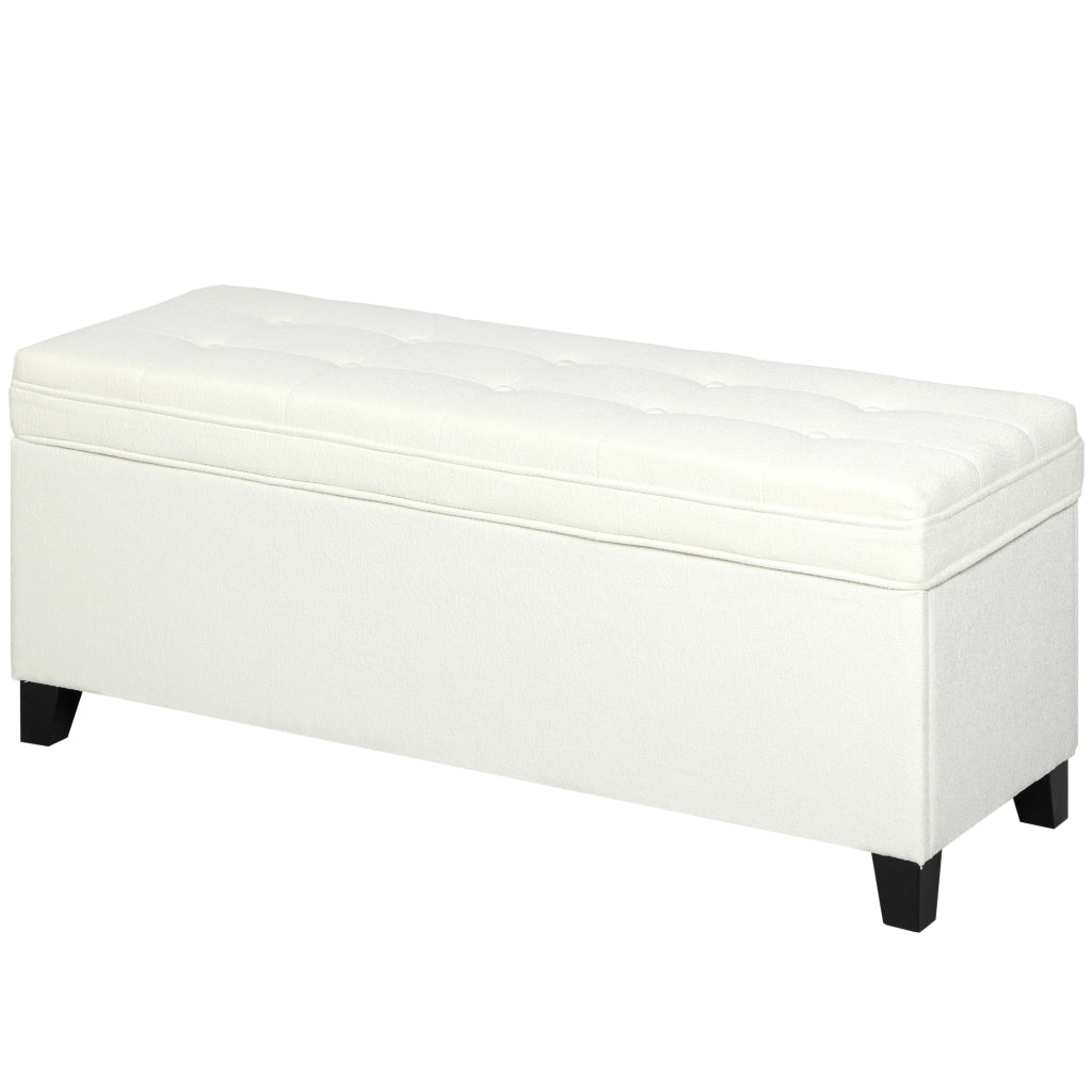 Letto contenitore con 2 cassetti ¨C zephmum ¨C 120x40x48 cm crema