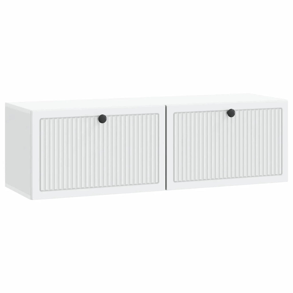 Mobile Porta TV da Muro Bianco 98 x 31 x 30 cm 898045