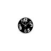 Lowell 14942 Orologio al quarzo Cerchio Alluminio, Nero