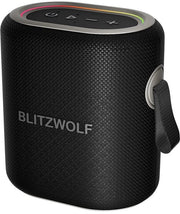 Paralume Bluetooth Soundbar Portatile - Stereo TWS - Altoparlante - Paralume Bluetooth Speaker Esterno - 10W - Nero