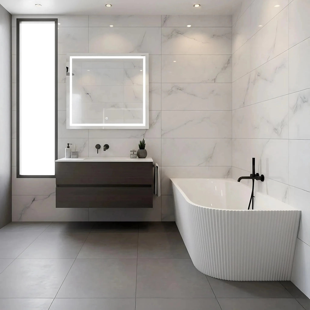 Vasca Bagno Wenus Sinistra 170cm Copritappo rame spazzolato