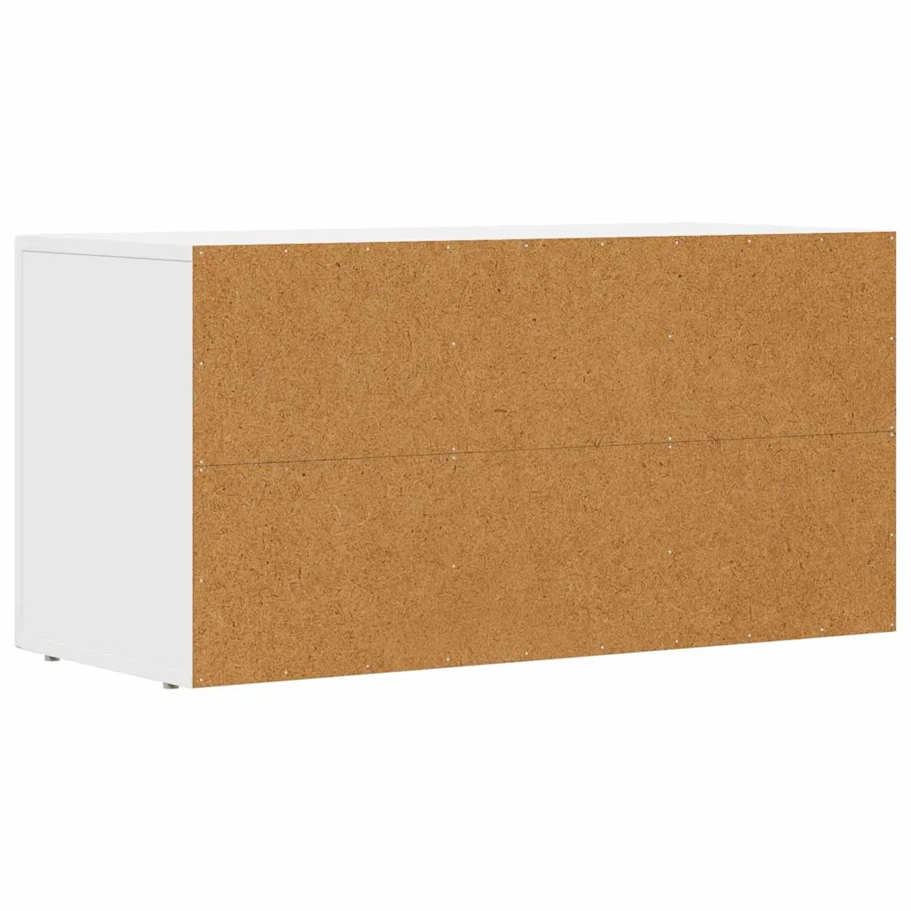 Mobile TV Bianco 80 x 35 x 40 cm Legno multistrato 891274