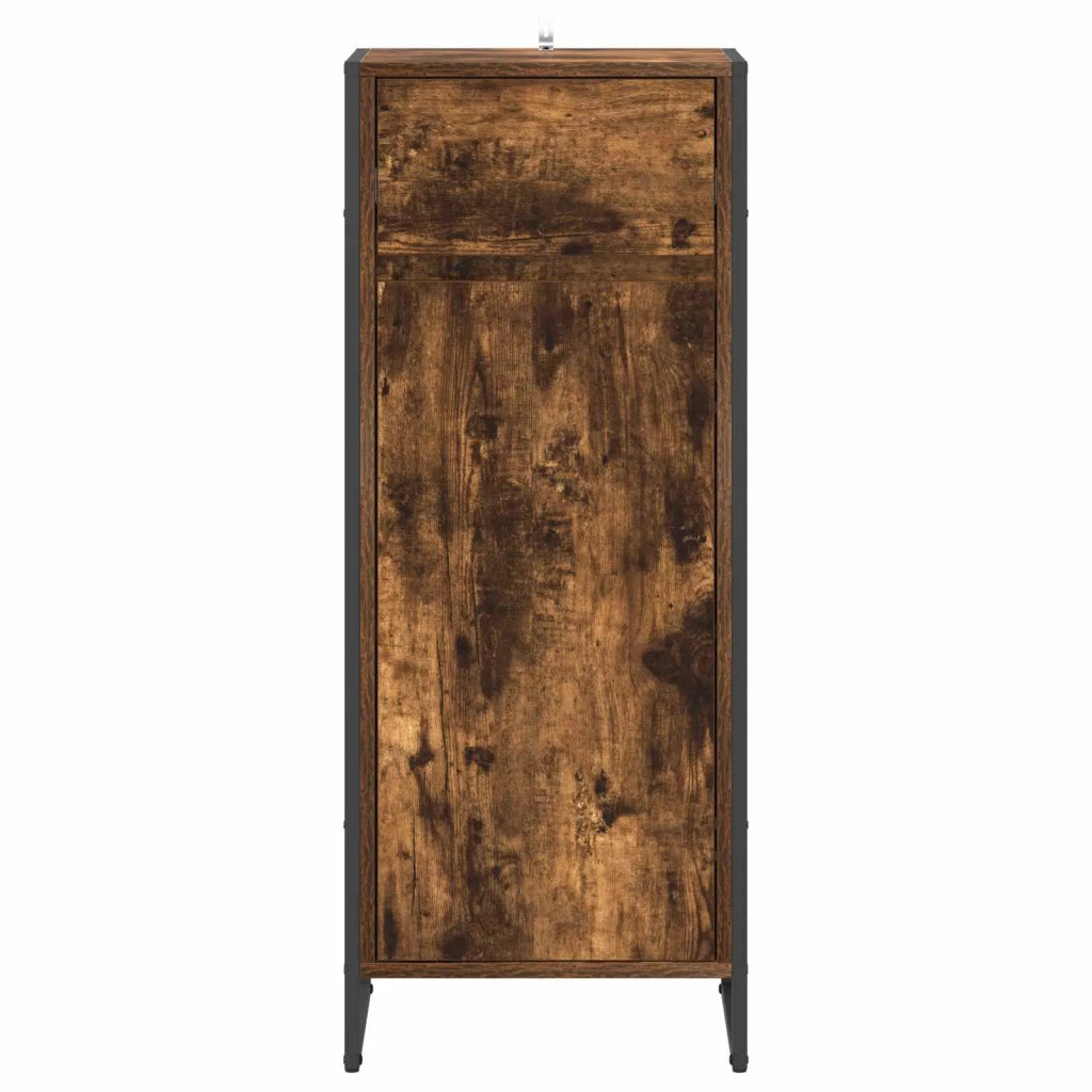 Mobile da Bagno con cassetto Quercia Fumosa 40 x 30 x 100 cm