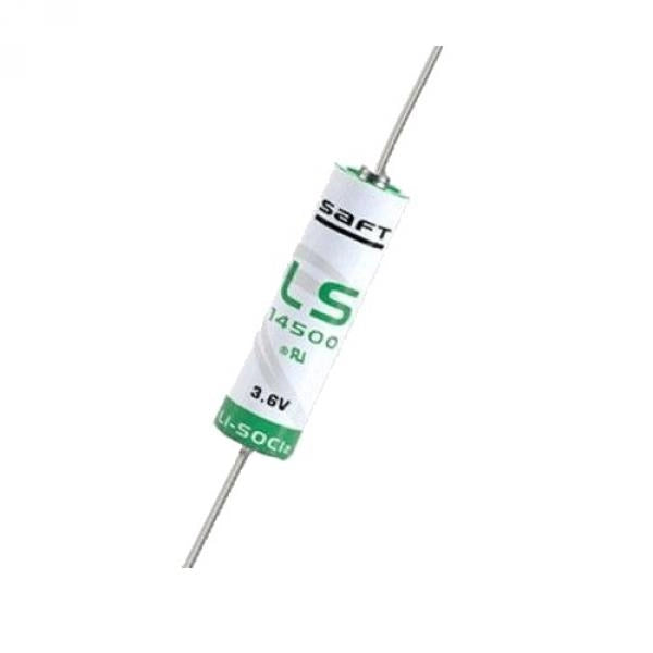 BATTERIA LITIO SAFT LS14500 AA 3,6V 2,6 Ah CON REOFORI