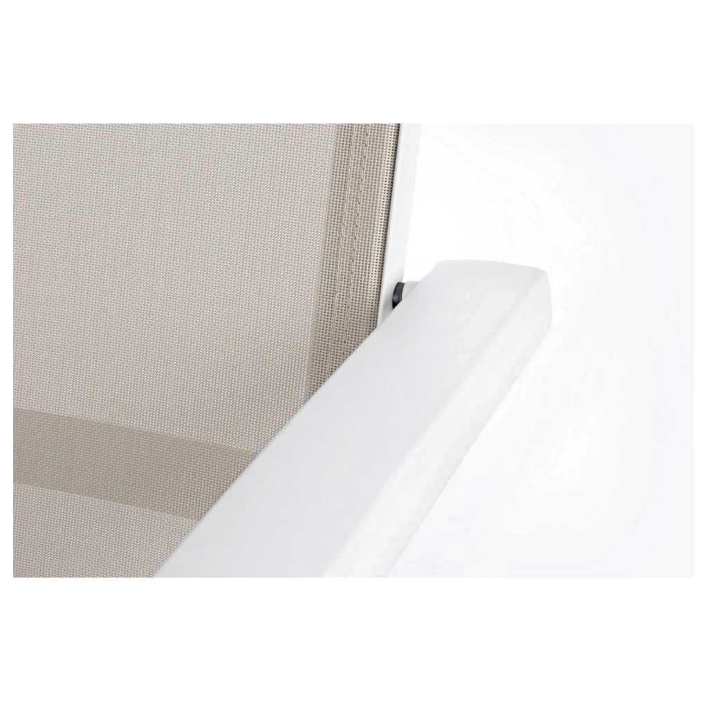 Poltrona Reclinabile 59x71x113h cm Cruise Bianco Gk50